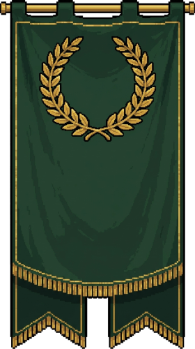 Gilded Laurel backdrop
