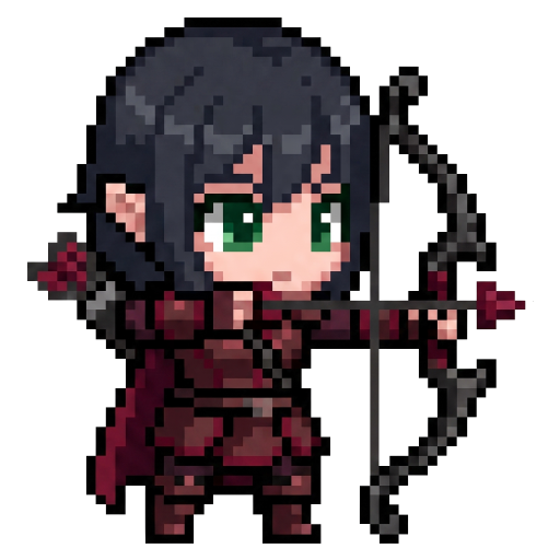 Red Hunter skin art