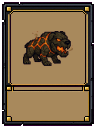 Alpha Slag Hound's Ember Bite card