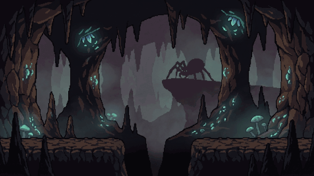 Lightless Caverns key art