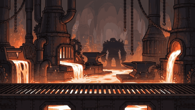The Furnace Deep key art